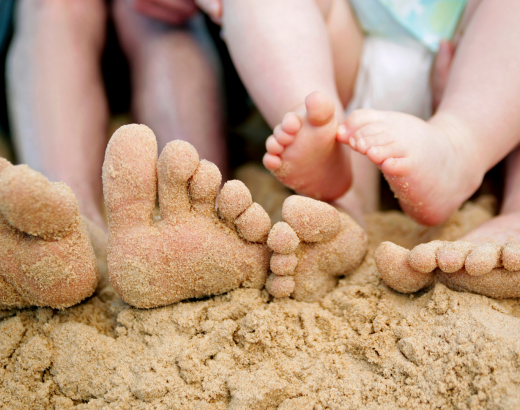 Feet In The Sand