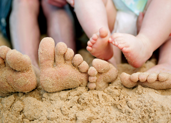 Feet In The Sand