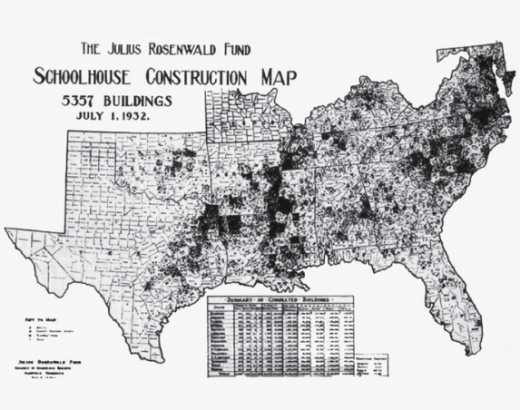 Rosenwald Schools Map